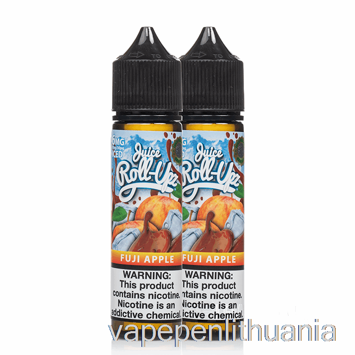 Ice Fuji Apple - Sulčių Ritinėlis Upz - 120ml 6mg Vape Skystis